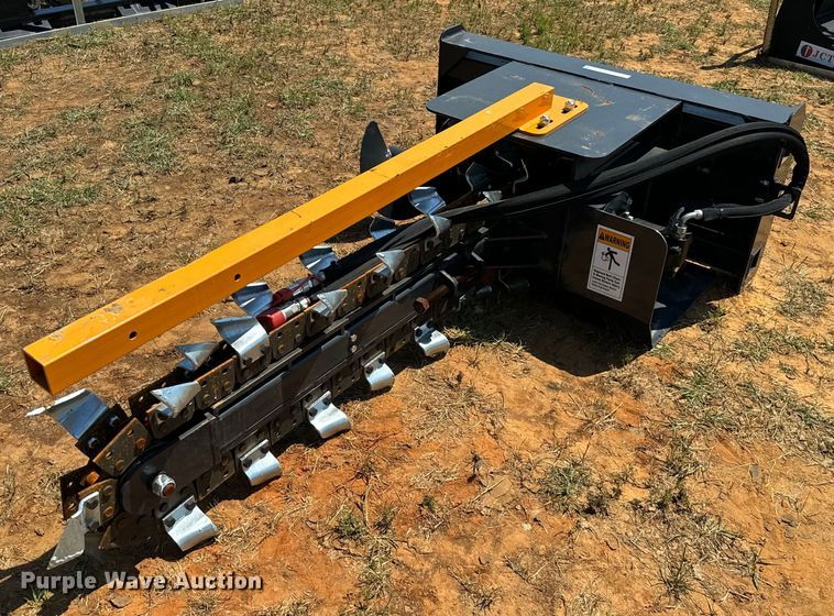 image for item EH4023 2023 Wolverine  TCR-12-48H skid steer trencher