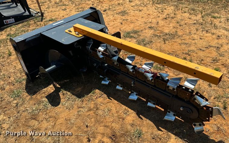 image for item EH4023 2023 Wolverine  TCR-12-48H skid steer trencher