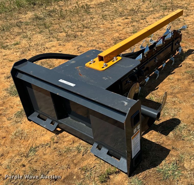 image for item EH4023 2023 Wolverine  TCR-12-48H skid steer trencher