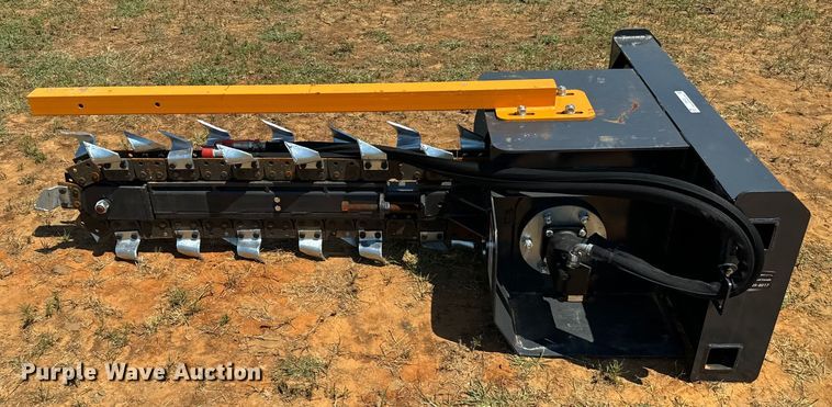 image for item EH4023 2023 Wolverine  TCR-12-48H skid steer trencher