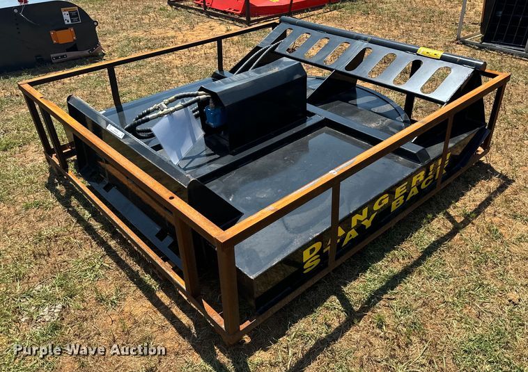 image for item EH4026 2023 Mower king SSRC skid steer rotary mower