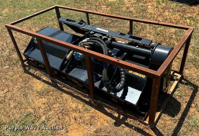 image for item EH4033 2023 Mower King SSEFGC175 skid steer flail mower