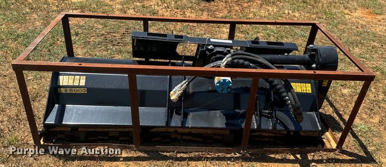 image for item EH4033 2023 Mower King SSEFGC175 skid steer flail mower