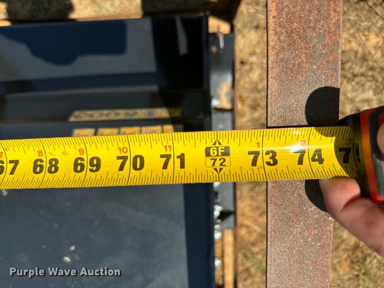 image for item EH4033 2023 Mower King SSEFGC175 skid steer flail mower