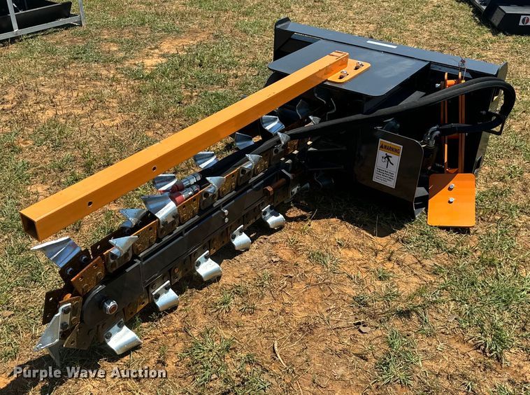 image for item EH4034 2023 Wolverine  TCR-12-48H skid steer trencher