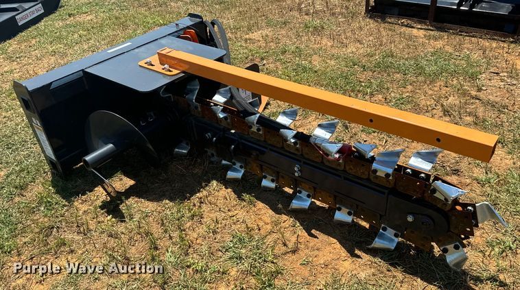 image for item EH4034 2023 Wolverine  TCR-12-48H skid steer trencher