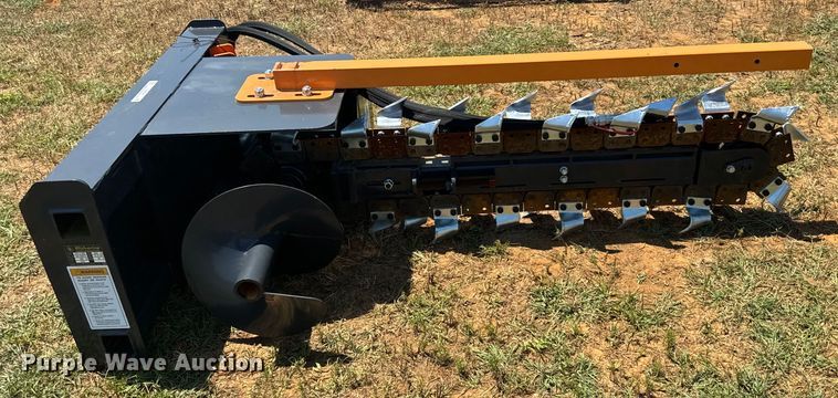 image for item EH4034 2023 Wolverine  TCR-12-48H skid steer trencher