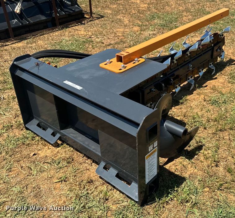 image for item EH4034 2023 Wolverine  TCR-12-48H skid steer trencher