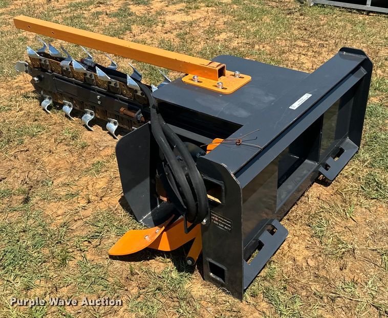 image for item EH4034 2023 Wolverine  TCR-12-48H skid steer trencher
