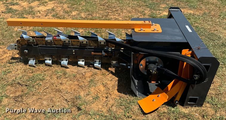 image for item EH4034 2023 Wolverine  TCR-12-48H skid steer trencher