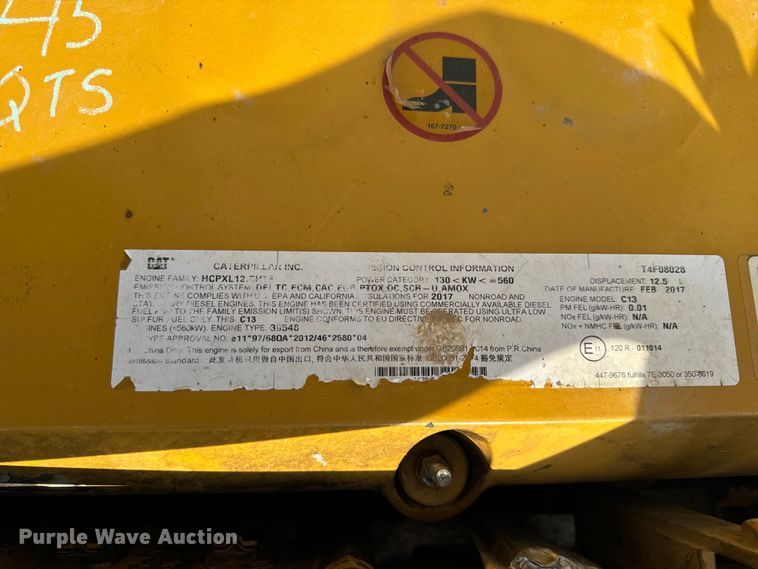 image for item EH6841 2017 Caterpillar  349FL excavator