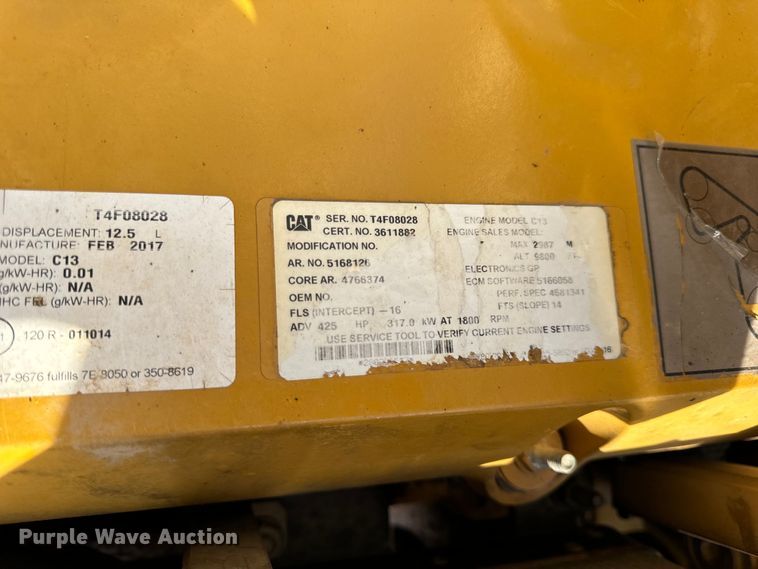 image for item EH6841 2017 Caterpillar  349FL excavator