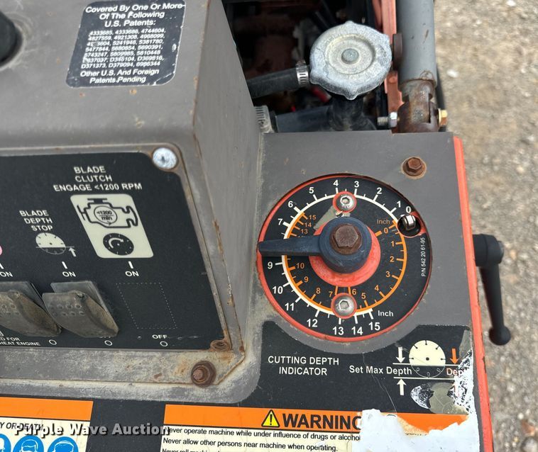 image for item EH6873 Husqvarna  FS4800D concrete saw