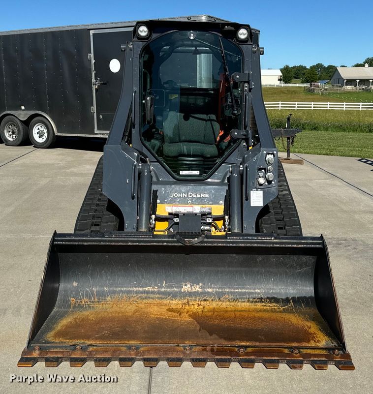 image for item EH6880 2023 John Deere 317G tracked skid steer loader