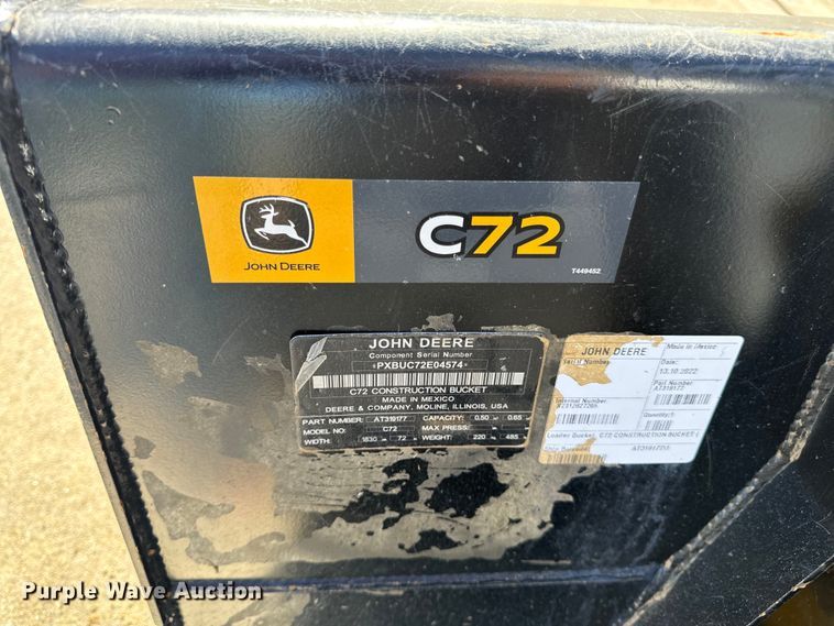 image for item EH6880 2023 John Deere 317G tracked skid steer loader