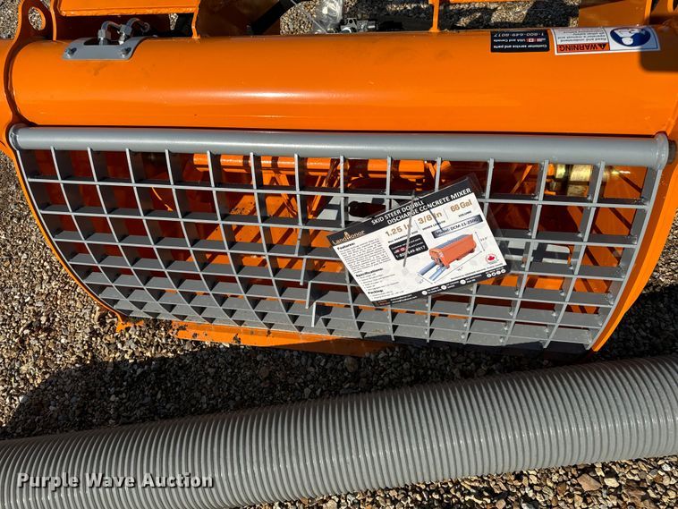 image for item EH6911 LandHonor DCM-11-250G skid steer concrete mixer