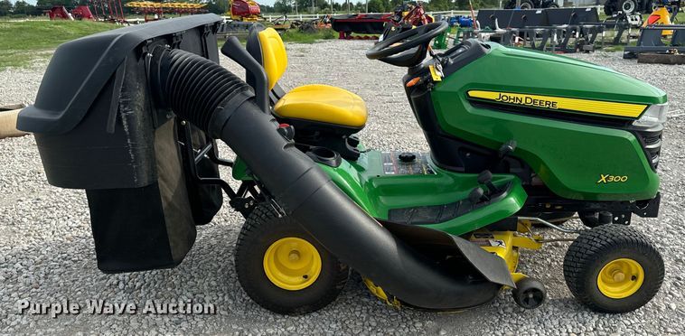image for item EH6957 John Deere X300 lawn mower