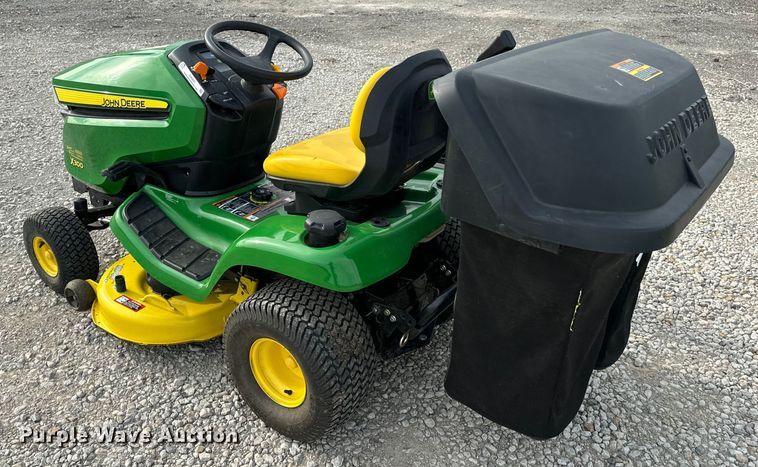 image for item EH6957 John Deere X300 lawn mower