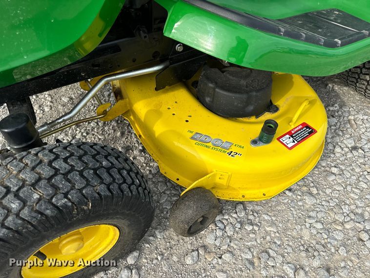 image for item EH6957 John Deere X300 lawn mower