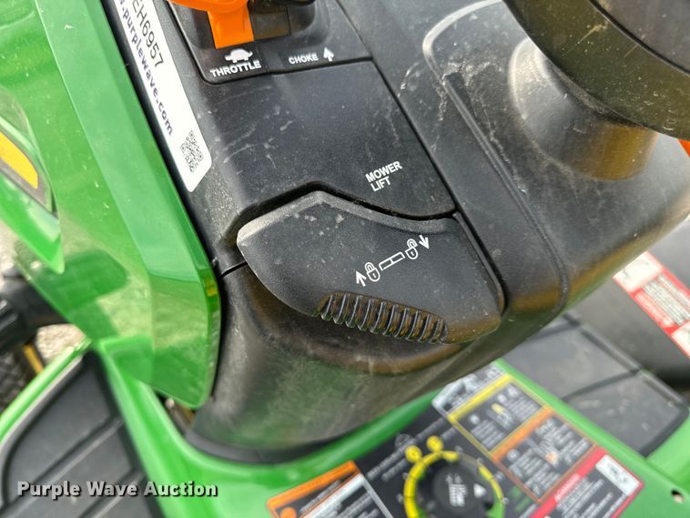 image for item EH6957 John Deere X300 lawn mower