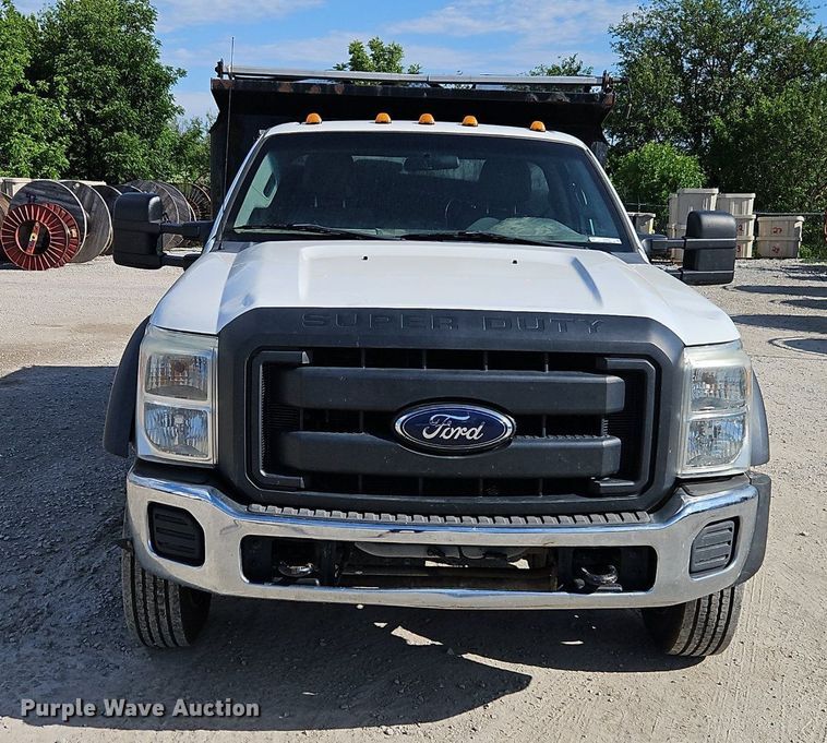 image for item EI3878 2013 Ford F550 Super Duty XL dump truck