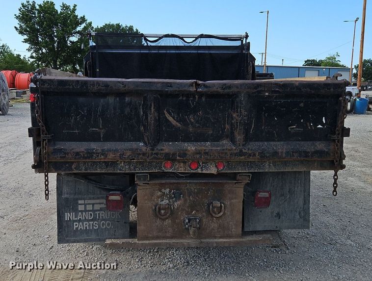 image for item EI3878 2013 Ford F550 Super Duty XL dump truck