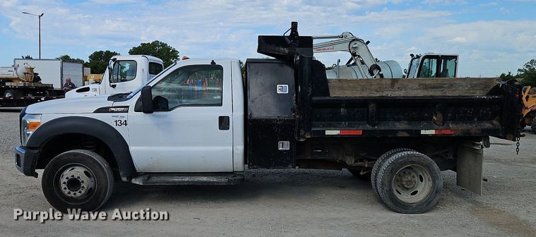 image for item EI3878 2013 Ford F550 Super Duty XL dump truck