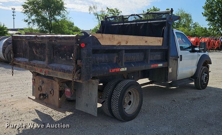 image for item EI3878 2013 Ford F550 Super Duty XL dump truck