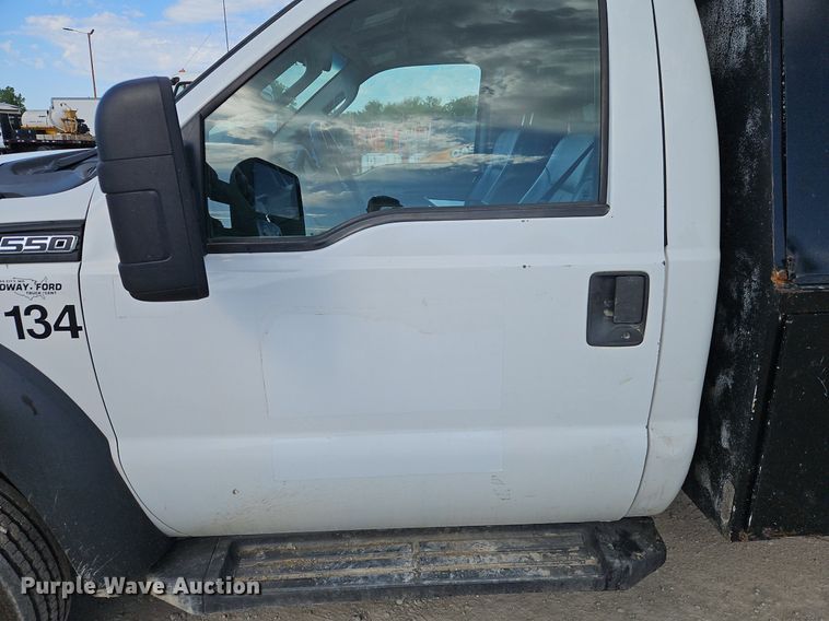 image for item EI3878 2013 Ford F550 Super Duty XL dump truck