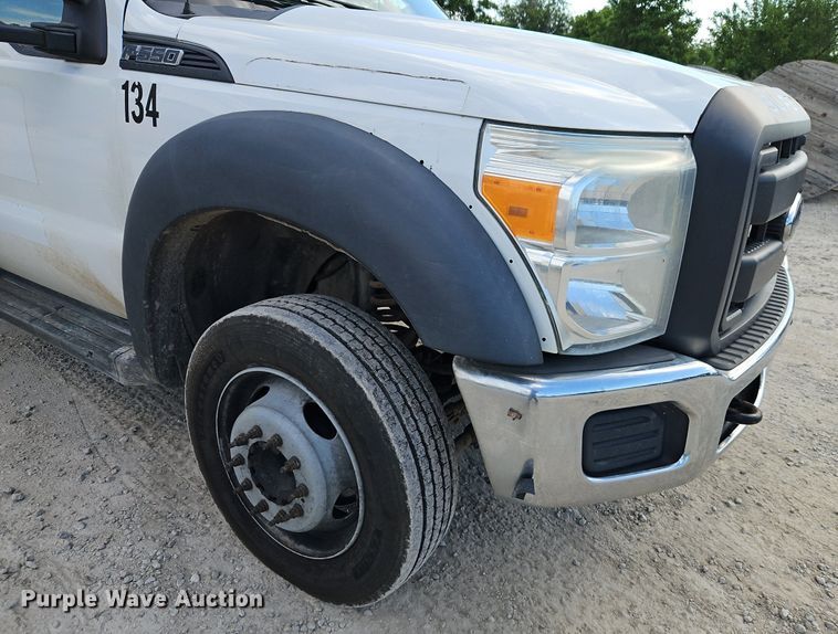 image for item EI3878 2013 Ford F550 Super Duty XL dump truck