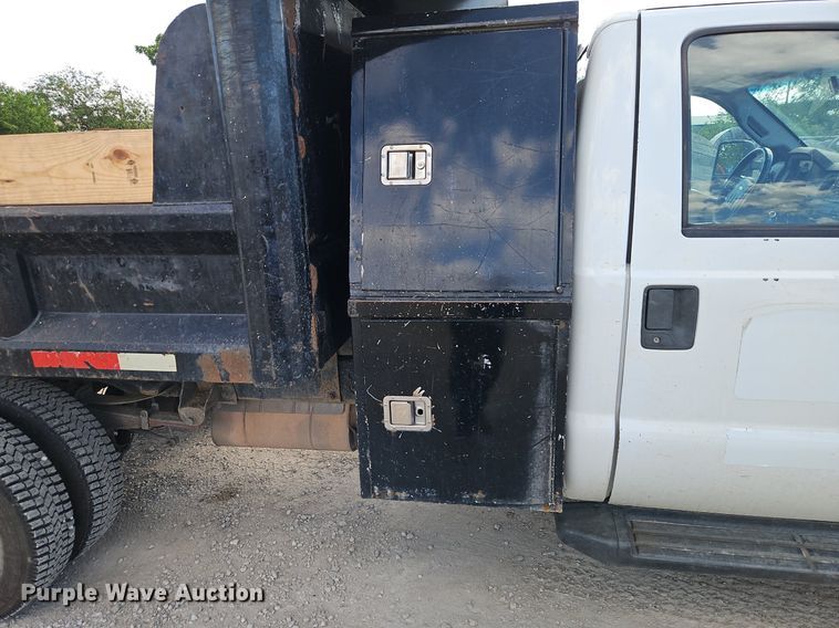 image for item EI3878 2013 Ford F550 Super Duty XL dump truck