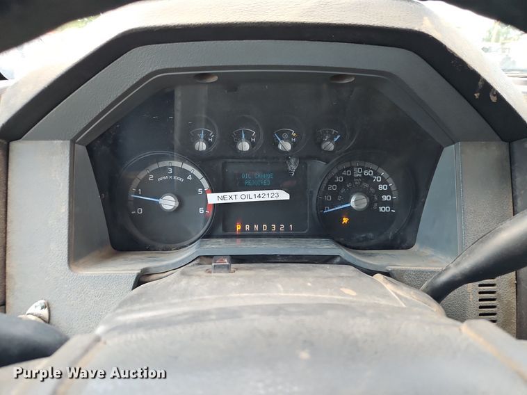 image for item EI3878 2013 Ford F550 Super Duty XL dump truck