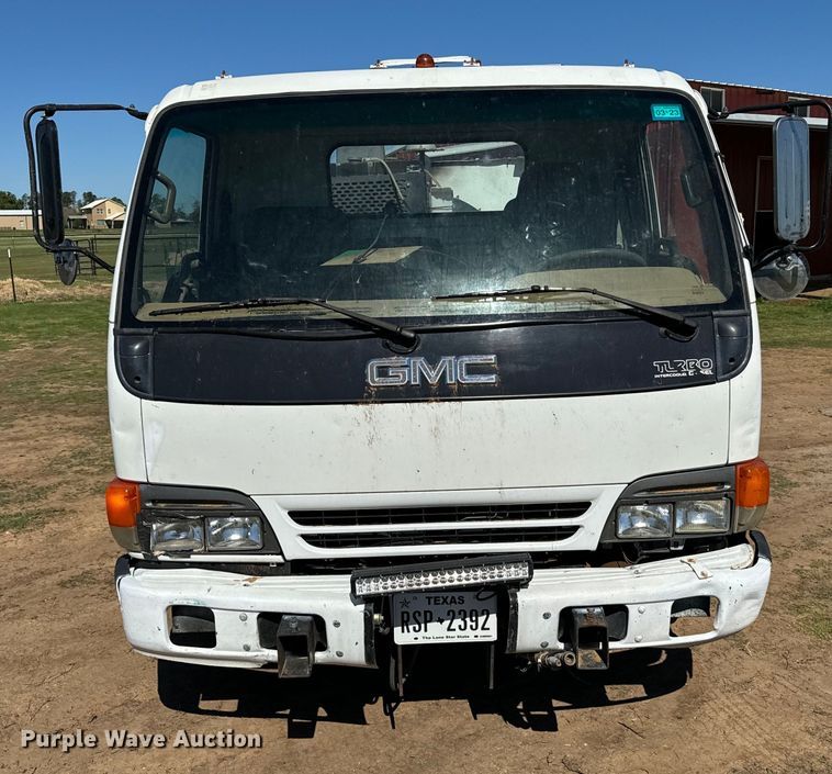 image for item EJ0454 1996 GMC Forward street sweeper truck