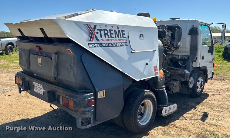 image for item EJ0454 1996 GMC Forward street sweeper truck