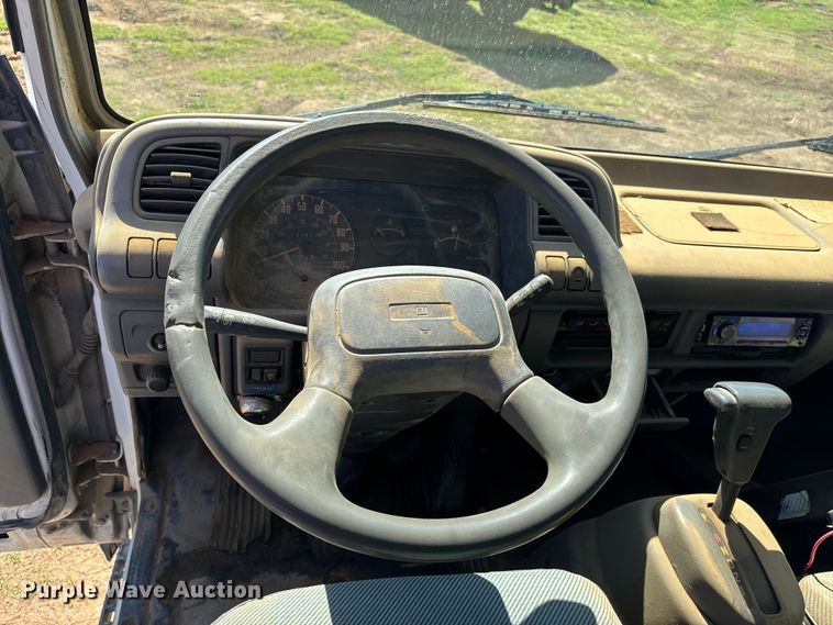 image for item EJ0454 1996 GMC Forward street sweeper truck