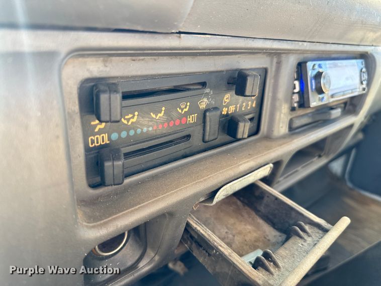 image for item EJ0454 1996 GMC Forward street sweeper truck