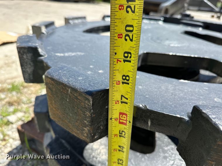 image for item EJ4348 Excavator compaction wheel 