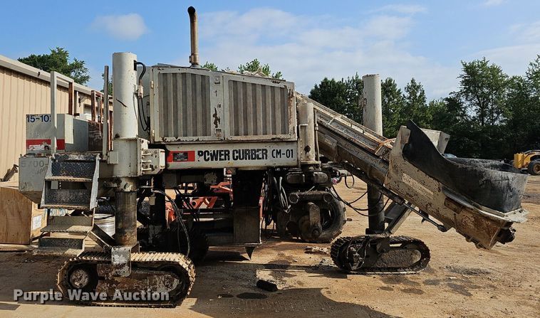 image for item EJ5512 2005 Power curber 5700 Super B curb machine