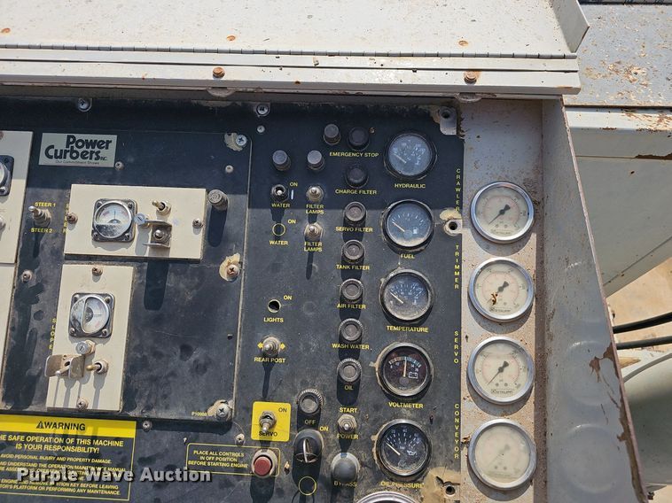 image for item EJ5512 2005 Power curber 5700 Super B curb machine