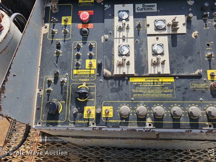 image for item EJ5512 2005 Power curber 5700 Super B curb machine