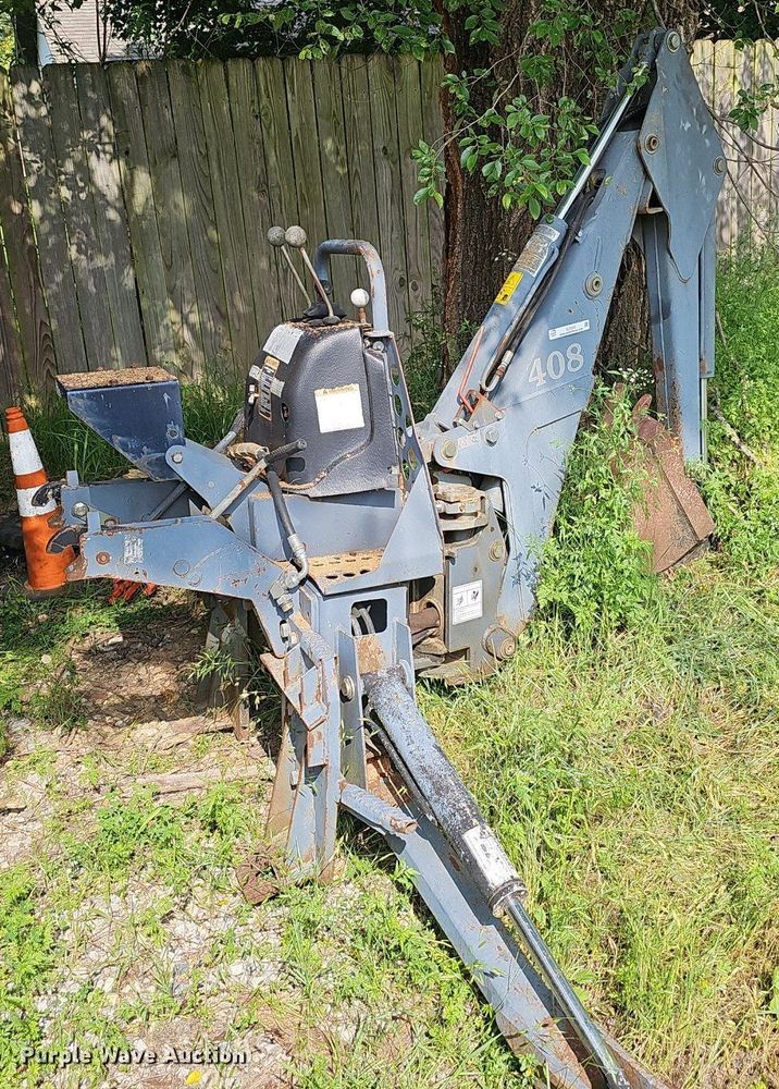 image for item EJ5515 Bradco BH408 skid steer backhoe