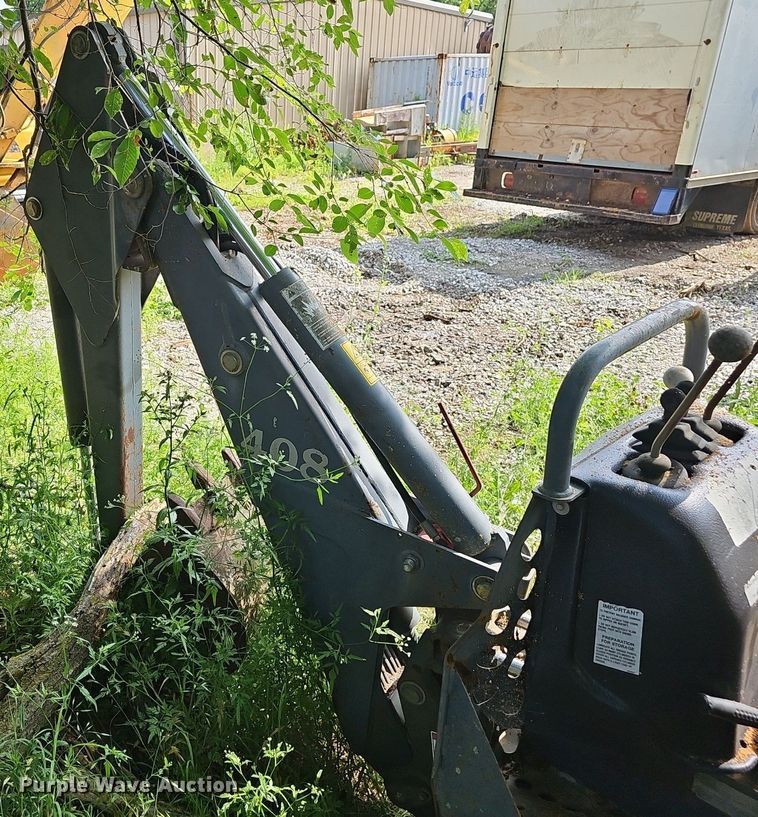 image for item EJ5515 Bradco BH408 skid steer backhoe