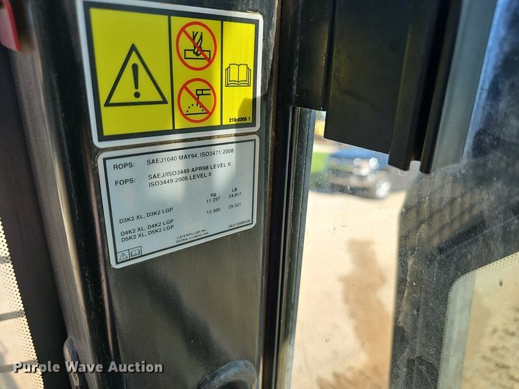 image for item EJ5615 2013 Caterpillar  D5K2 XL dozer