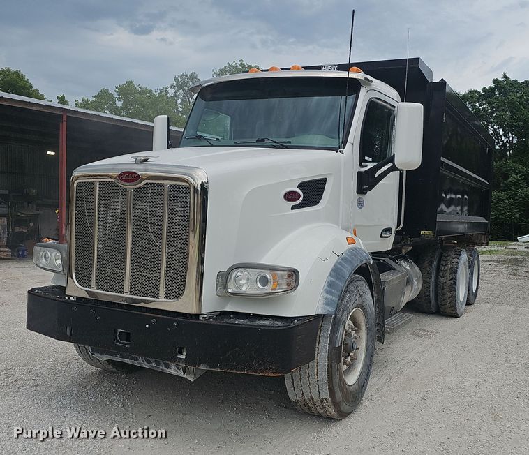 image for item EJ5622 2018 Peterbilt  567 dump truck
