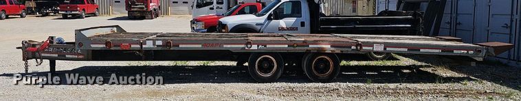 image for item EJ5630 2002 Interstate tilt deck equipment trailer