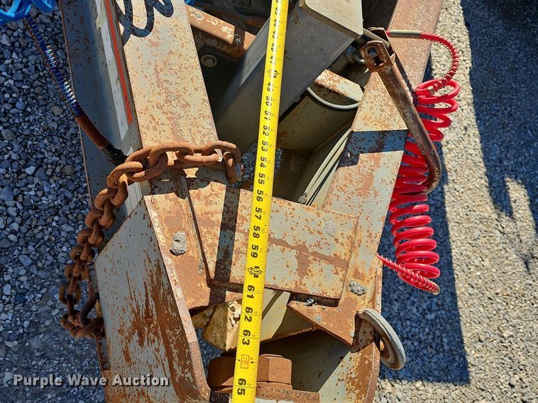 image for item EJ5630 2002 Interstate tilt deck equipment trailer