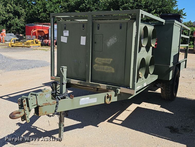 image for item EJ5633 Drash HVAC/generator trailer 