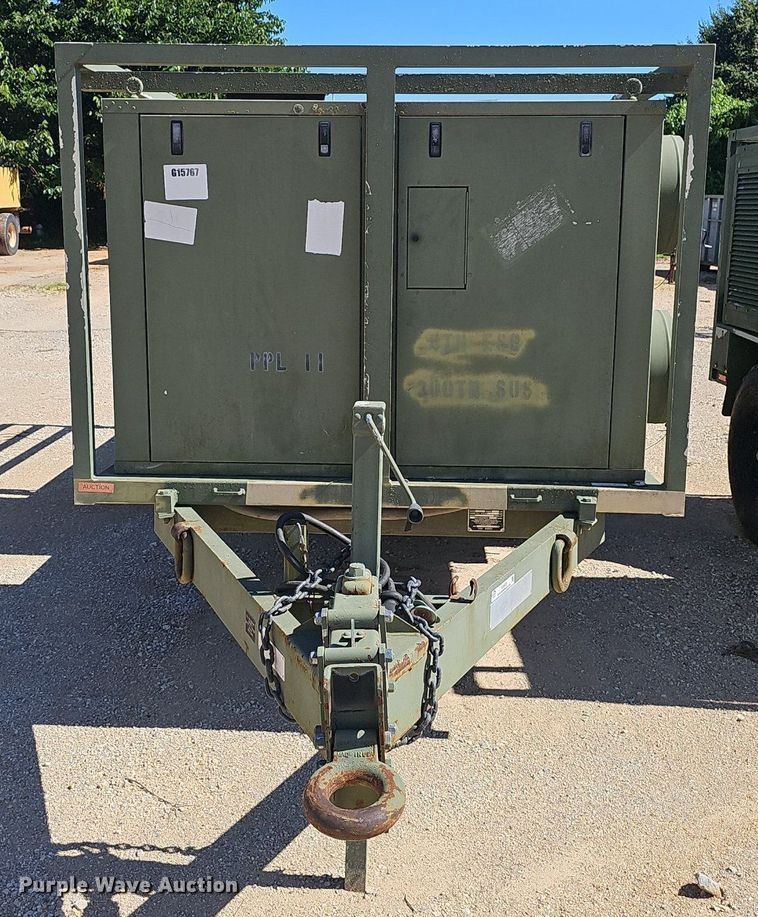 image for item EJ5633 Drash HVAC/generator trailer 
