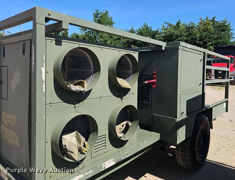 image for item EJ5633 Drash HVAC/generator trailer 