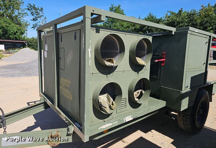 image for item EJ5633 Drash HVAC/generator trailer 